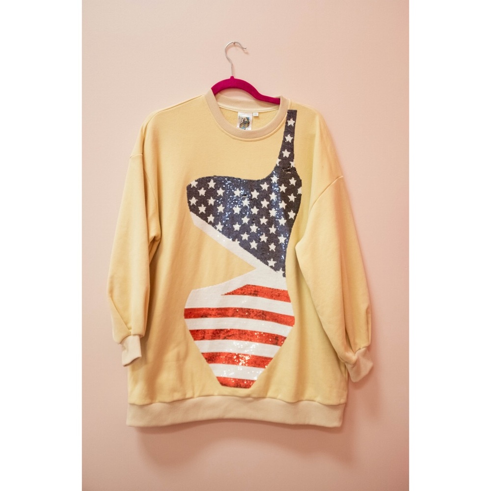 Queen of Sparkles | Swimsuit Sweatshirt.